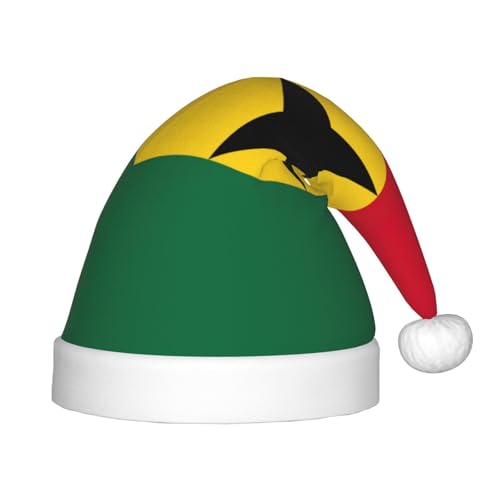 sttung Weihnachtsmütze mit Flagge von Ghana, Unisex, Weihnachten, Neujahr, Urlaub, Partyzubehör, Dekorationen von sttung