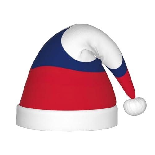 sttung Weihnachtsmütze mit Flagge von Laos, Unisex, Weihnachten, Neujahr, Urlaub, Partyzubehör, Dekorationen von sttung