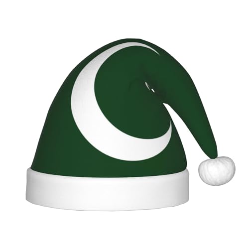 sttung Weihnachtsmütze mit pakistanischer Flagge, Weihnachtsmannmütze, Unisex, Weihnachten, Neujahr, Urlaub, Partyzubehör, Dekorationen von sttung