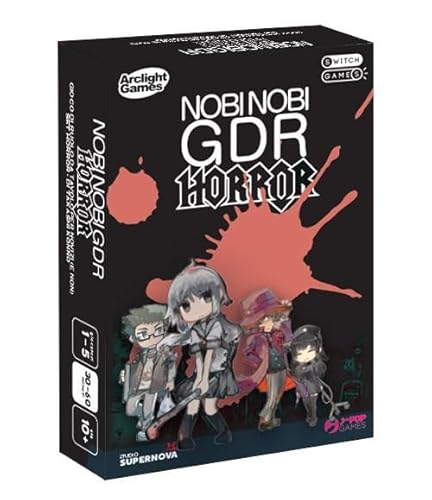 Studio Supernova - Nobi Nobi GDR Horror - Brett-Rollenspiel für Anfänger und Anfänger, 1-5 Spieler, ab 10 Jahren, italienische Ausgabe von studio supernova