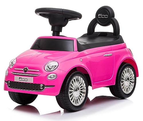 Rutschauto ab 1 Jahr, Kinderauto, Baby Auto, Lauflernhilfe mit Hupe und Motorengeräuschen (Rosa) von sun baby