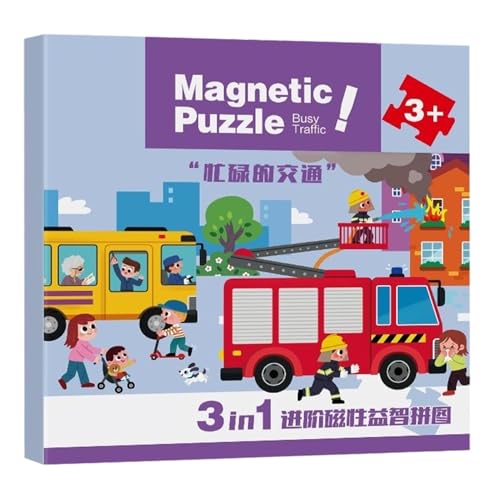 Magnetisches Puzzle,Aktivitätsspielzeug Für Reisen Und Unterwegs - Kleinkinderspiele für Lernen Bildung und Entwicklung,Für Mädchen Kinder Alter 2-6 Jahre Magnetisches Puzzle,Aktivitätsspielzeug Für Reisen Und Unterwegs - Kleinkinderspiele für Lernen Bildung und Entwicklung,Für Mädchen Kinder Alter 2-6 Jahre von syayw