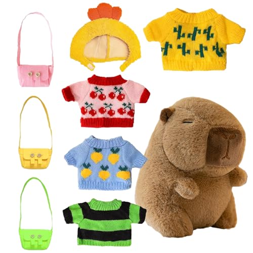 syayw Capybara Plüschtier | Niedliches Capybara Kuscheltier,Realistische Tierpuppe Wohnkissen Geschenk Zur Einschulung Geburtstag Weihnachten Mädchen Babys syayw Capybara Plüschtier | Niedliches Capybara Kuscheltier,Realistische Tierpuppe Wohnkissen Geschenk Zur Einschulung Geburtstag Weihnachten Mädchen Babys von syayw