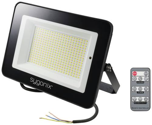 Sygonix SY-5995286 LED-Außenstrahler mit Bewegungsmelder EEK: C (A - G) 100W Neutralweiß von sygonix