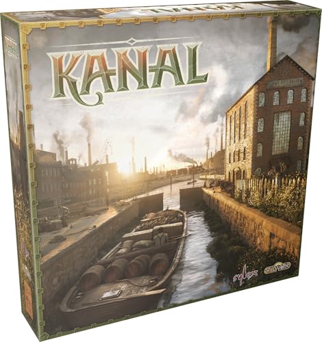 sylex Asmodee – Kanal – Gesellschaftsspiele – Brettspiel – Managementspiel ab 14 Jahren – 1 bis 2 Spieler – 90 Minuten – französische Version von sylex