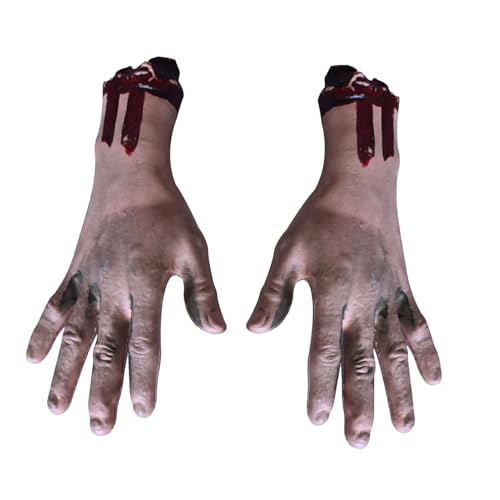 Halloween gefälschte Füße - Trennte Hände Requisite, Spukkörperdekoration | Halloweens gefälschte Hände und Füße, realistische abgetrennte Gliedmaßen für gruseliges Spukhaus | Beängstigende Halloweens Halloween gefälschte Füße - Trennte Hände Requisite, Spukkörperdekoration | Halloweens gefälschte Hände und Füße, realistische abgetrennte Gliedmaßen für gruseliges Spukhaus | Beängstigende Halloweens von szaluyk
