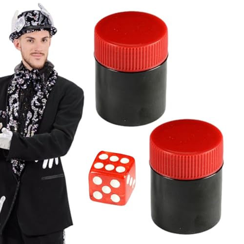 Magic Dice Trick - Klassische Punktzahl Änderung Würfel | Lustiger Mentalismus -Illusionsspiel | Gehorsamer Würfel Magie Requisite für Bühne, Parteien, Magier | Unterhaltsames Spielzeug für alle Alter Magic Dice Trick - Klassische Punktzahl Änderung Würfel | Lustiger Mentalismus -Illusionsspiel | Gehorsamer Würfel Magie Requisite für Bühne, Parteien, Magier | Unterhaltsames Spielzeug für alle Alter von szaluyk