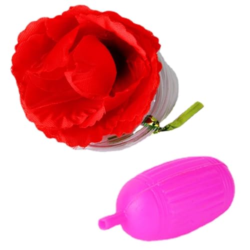 Wasserkrümmung Rose Trick Spielzeug - Wasserspritzer Rote Rose Scherzspielzeug | Blúme Trickspielzeug | Squirt Streich | Trick Streich Partys Spielzeug | Praktisches Witzzubehör | Aprilscherz Day Stre von szaluyk