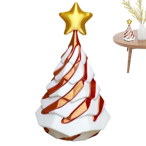 szaluyk Impossible Cone Fidget Toy,Spiral Fidget Cone,Unmögliche Weihnachtsbaum-Passthrough-Skulptur - Stressabbau-Spielzeug, 3D-gedruckt, spiralförmiges Fidget-Spielzeug für Kinder, und Mädchen, von szaluyk