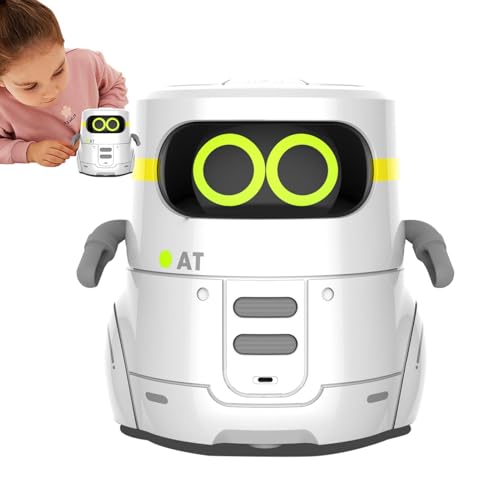 szaluyk Intelligenter sprechender Roboter für Kinder, intelligenter Roboter mit Sprachsteuerung,Intelligentes interaktives Roboterspielzeug, sprechende Roboter-Haustiere - Sprachgesteuerter von szaluyk