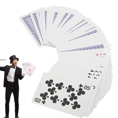 szaluyk Magic Pokerkarten | Fishing Magic Spielkarten | Tolles Neuheitsgeschenk, magische Spielkarten, Requisiten, Bühnenshows für Partys, unterhaltsame magische Spielzeuge und Tischspiele von szaluyk