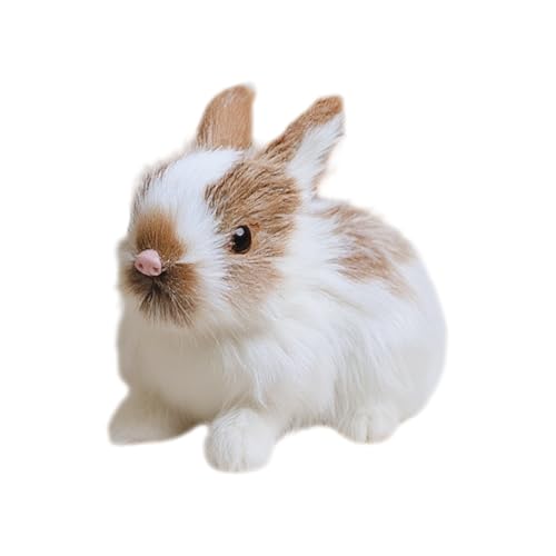 szaluyk Realistisches Kaninchen - Niedliche Plüsch Kaninchen Figur | Kleines Simulation Kuscheltier,Für Ostern Party Baby Deko Feengarten Miniaturlandschaft Schreibtisch Nachttisch Kamin szaluyk Realistisches Kaninchen - Niedliche Plüsch Kaninchen Figur | Kleines Simulation Kuscheltier,Für Ostern Party Baby Deko Feengarten Miniaturlandschaft Schreibtisch Nachttisch Kamin von szaluyk