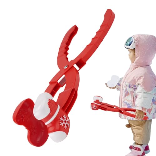 szaluyk Winter Snow Ball Maker Clips, Winter Clips Snow Ball Tool Clamps Christmas Socks Shape, Winter Snow Toys Ball Maker Tool for Boys Girls von szaluyk