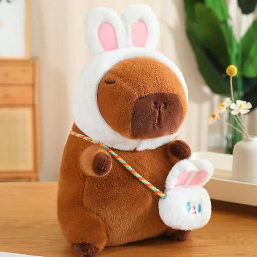 tYuNBd Capybara Plüschtiere Geschenke süße Capybara Plüschtiere Capybara Plüsch Mädchen Jungen Geburtstagsgeschenke 35cm 2 von tYuNBd