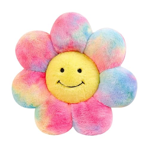 tYuNBd Cartoon Bunte Sonnenblume Plüsch Kissen Spielzeug Kawaii Plüsch Pflanze Blumen weiche Kinder Plüsch Spielzeug Zimmer Dekoration Geburtstag 60CM 1 von tYuNBd