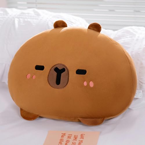 tYuNBd Cartoon Capybara weiches Plüschkissen Sofa Kissen für Kinder Geburtstagsgeschenk 80cm 1 von tYuNBd