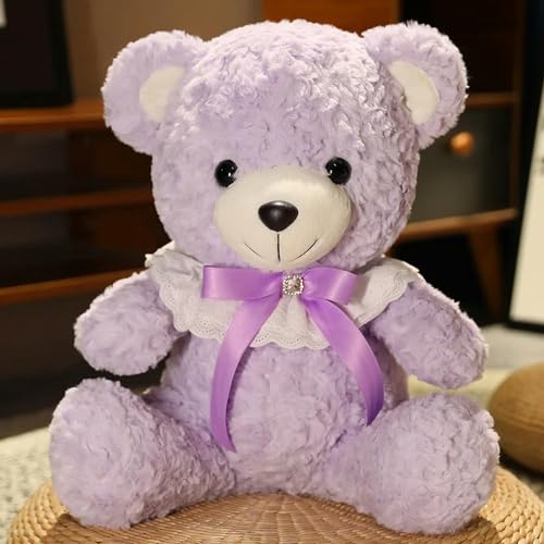 tYuNBd Cartoon Flauschiger Bär Plüschtier Kawaii Plüsch Bär Plüsch Puppe Plüsch Tier Freundin Geschenk 25cm 3 von tYuNBd