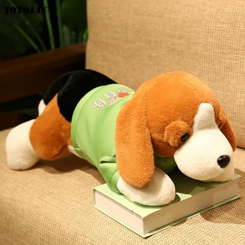 tYuNBd Cartoon Hound Plüsch Spielzeug Niedliche Beagle Welpe Plüsch Kissen Kinder Spielzeug Home Decor Geburtstagsgeschenk 80cm 1 von tYuNBd