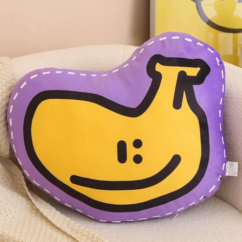 tYuNBd Cartoon Lebensmittel Plüschtier weiche Kissen Pommes Banane Sofa Kissen Kinder Weihnachten Geburtstagsgeschenke 51cm 2 von tYuNBd