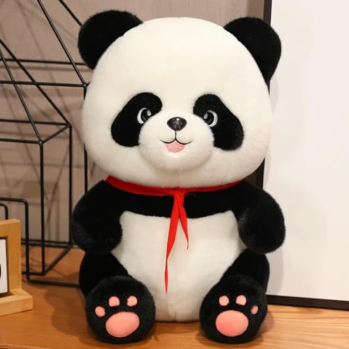 tYuNBd Cartoon Panda Plüschtier Kawaii Plüsch Pfoten Niedliche Panda Plüsch Kissen Puppe Kinder Spielzeug Geschenke Geburtstag 25cm B von tYuNBd