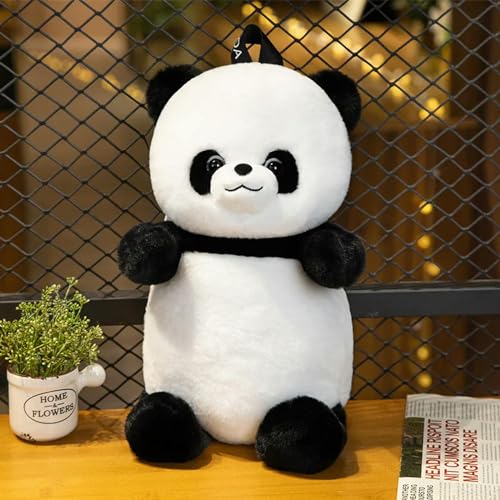 tYuNBd Cartoon Tier, süßer Panda, weicher Plüsch Rucksack, Kawaii Plüsch Panda, Puppe, süße Kinder Schultasche, 43CM 1 von tYuNBd