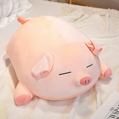 tYuNBd Cartoon weiches Schwein Plüsch Kissen Spielzeug niedlich Tier Schweinchen Puppe Mädchen Geschenk Kawaii Raum Dekoration Geburtstag 80cm B von tYuNBd