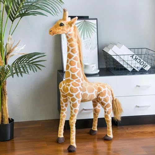 tYuNBd Hochwertige Kawaii Giraffe Plüschtiere Plüsch Tier Plüsch Puppen für Kinder Geburtstagsgeschenke 60cm 1 von tYuNBd