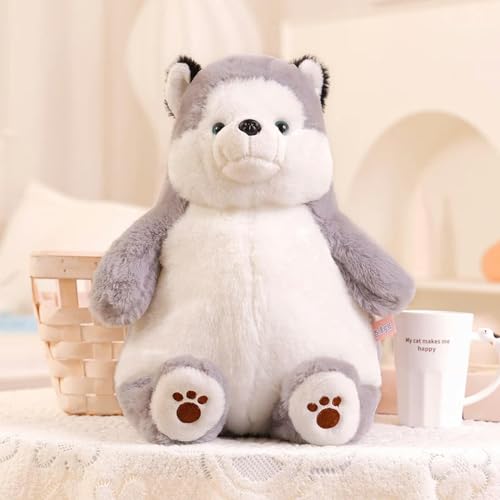 tYuNBd Kawaii Fuchs Plüsch Spielzeug Cartoon Husky Hund Plüsch Puppe niedlich Eisbär Kissen Kinder Spielzeug Mädchen Junge Geschenk Geburtstag 27cm 3 von tYuNBd