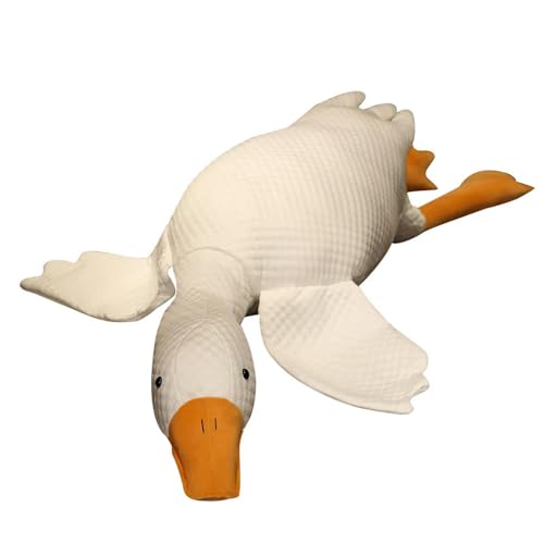 tYuNBd Kawaii Gans Kissen Puppe Tier Plüsch Spielzeug Weiches Kinderspielzeug Weihnachtsfest Geschenk 130cm 1 von tYuNBd