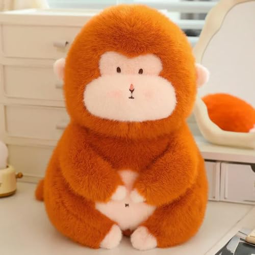 tYuNBd Kawaii Gorilla plüschtiere AFFE Puppe Spielzeug Cartoon Tier Kissen kreative Geburtstagsgeschenke für mädchen Spielzeug Zimmer Dekoration 22cm 1 von tYuNBd