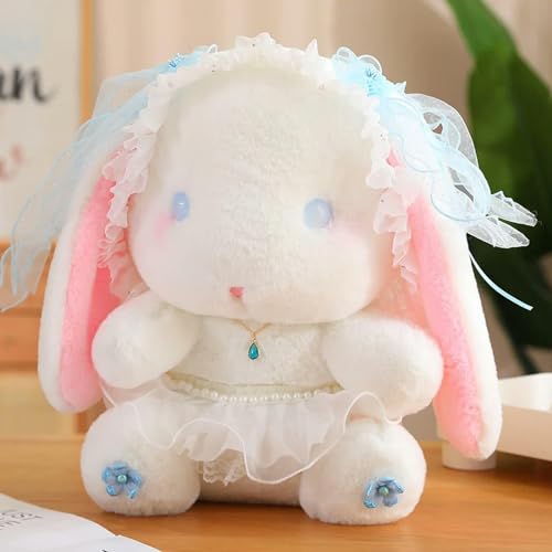 tYuNBd Kawaii Hase Plüsch Spielzeug niedliche Plüsch Hase Plüsch Anhänger Puppe Schlüsselanhänger Tiere Kinder Geburtstagsgeschenke 25cm 2 von tYuNBd