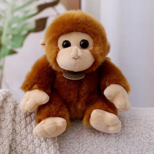 tYuNBd Kawaii Norse Gorilla AFFE plüschtier Flauschige Orang-utan Puppe wohnkultur Kinder Geburtstag 20CM 2 von tYuNBd