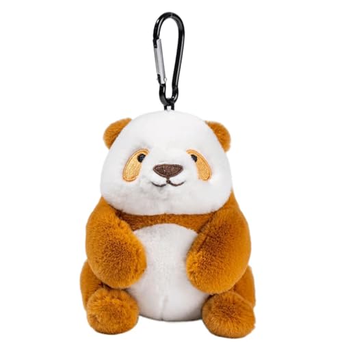 tYuNBd Kawaii Panda Plüsch Schlüsselanhänger Spielzeug Niedliche Plüsch Panda Plüsch Spielfigur Cartoon Kinder Spielzeug Anhänger Geschenk Geburtstag 13CM 1 von tYuNBd