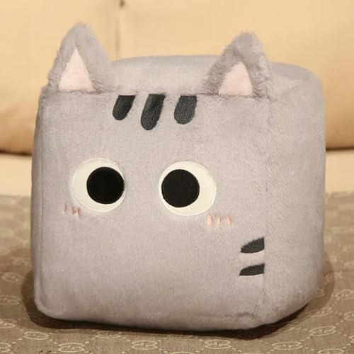 tYuNBd Kawaii Square Katze Plüsch Kissen Cartoon Spielzeug Plüsch Tier Kätzchen Plüsch Puppe Kissen Kinder Geschenk Geburtstagsgeschenk 40cm 4 von tYuNBd