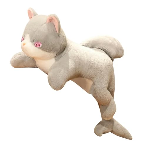 tYuNBd Kawaii hai Katze plüschtier hai Katze Puppe niedliches Tier Kissen Geschenk für Freundin Geburtstag 70cm 1 von tYuNBd