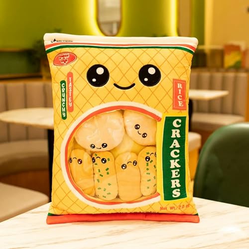 tYuNBd Kawaii süße Donut-Tasche Plüschkissen Mini Puff Bällchen Pommes Frites Kekse Plüschpuppe weiche Kinder Plüschspielzeug Kinder Geburtstag 50CM 3 von tYuNBd