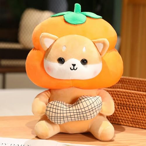 tYuNBd Kreative Kaki Kaninchen Plüschtier Niedliche Plüschkatze Katze Schwein Bär Shiba Inu Hund Panda Plüschpuppe Plüschtier Geburtstag 40cm 1 von tYuNBd