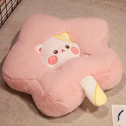 tYuNBd Kreative Katze Plüsch Umarmung Kissen Spielzeug Plüsch Cartoon Meteor Sofa Schlafzimmer Kissen Wohnkultur Mädchen Kinder 40CM 1 von tYuNBd