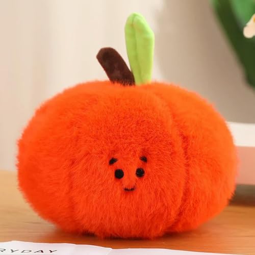 tYuNBd Kreative Obst Plüsch Spielzeug Plüsch Kürbis Orange Blaubeere Birne Kaki Puppe Kawaii Wohnzimmer Sofa Dekor Geschenke Geburtstagsgeschenke 18CM 2 von tYuNBd