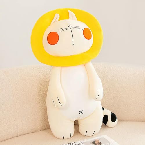 tYuNBd Kreative lustige Katze Kawaii Plüschtiere süße Kätzchen Puppe Plüsch Kissen Mädchen Geschenk Geburtstag 75cm 3 von tYuNBd