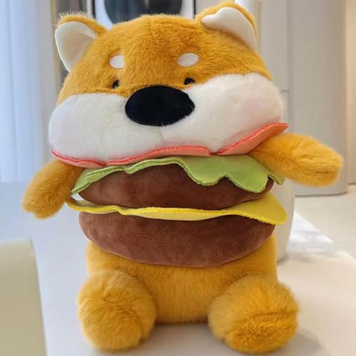 tYuNBd Kreativer Burger Schwein Plüsch Kissen Essen Brot Toastburger Hund Spielzeug Kissen Mädchen Geschenk Geburtstag 25cm 2 von tYuNBd