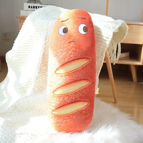 tYuNBd Kreatives Flauschiges Brot Plüschtier süßes Essen Plüschkissen weiche Kinder Weihnachten Geburtstagsgeschenk Spielzeug 80cm 4 von tYuNBd