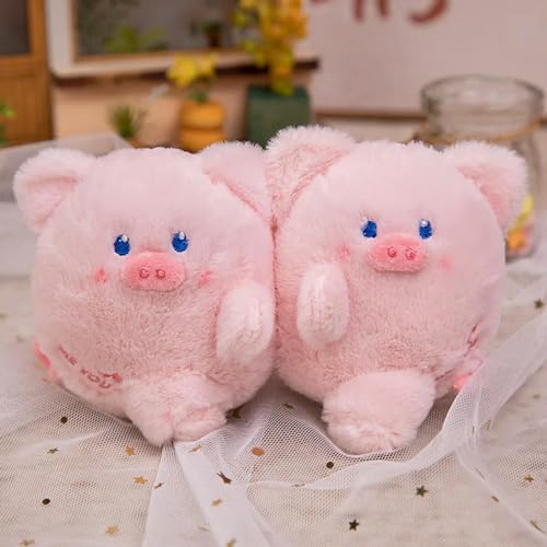 tYuNBd Kreatives Plüsch Schwein, Kaninchen, Hund Schlüsselanhänger Niedliches Tier Plüschtier Kawaii Mädchen 13cm 6 von tYuNBd