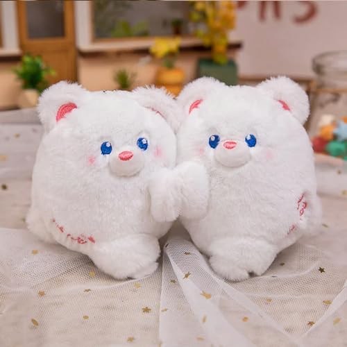 tYuNBd Kreatives Plüsch Schwein Kaninchen Hund Schlüsselanhänger Niedliches Tier Plüschtier Kawaii Mädchen Anhänger Kinder Geburtstagsgeschenk 10CM 10 von tYuNBd