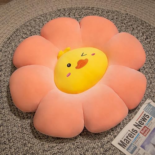 tYuNBd Kreatives Tier Blume Kissen Plüsch Spielzeug Plüsch Tier Bär Dinosaurier Lebensechte Sonnenblume Kissen Home Decor Geburtstag 45cm 4 von tYuNBd