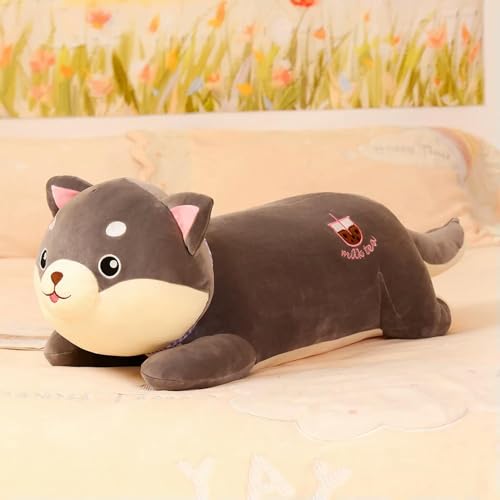 tYuNBd Niedlich Shiba Inu Hund Plüsch langes Kissen Kawaii Plüschtier Welpe Plüsch Kissen Kinder Spielzeug Zimmer Dekoration Geburtstag 90cm 2 von tYuNBd