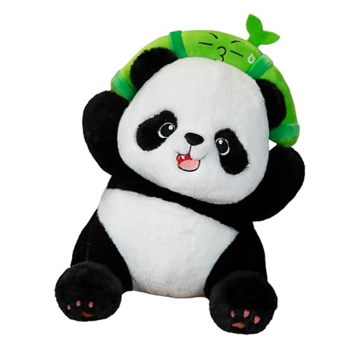 tYuNBd Niedliche Bambus Panda Plüschtier Kawaii Plüsch Tier Panda Plüsch Puppe Für Kinder Mädchen Jungen 25CM 1 von tYuNBd