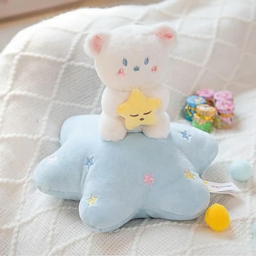 tYuNBd Niedliche Cartoon Star Moon Plüschtier Schöne Tiere Bär Puppe Weiche Kinder Spielzeug für Mädchen Geschenk Kawaii Raum Dekor 20cm 2 von tYuNBd