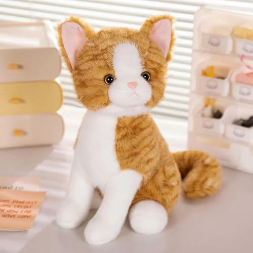 tYuNBd Niedliche Katze Plüsch Spielzeug Tier Siamesische Katze Puppe Kinder Home Decor Geburtstagsgeschenk 40cm 1 von tYuNBd