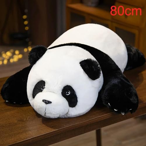 tYuNBd Niedliche Panda Plüsch Puppe Plüsch lebensechter Panda zartes Mädchen Geschenk Geburtstag 80cm 1 von tYuNBd